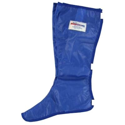 Tucker BurnGuard® QuicKlean™ ShinGuard™ Blue Vinyl Shin Protectors